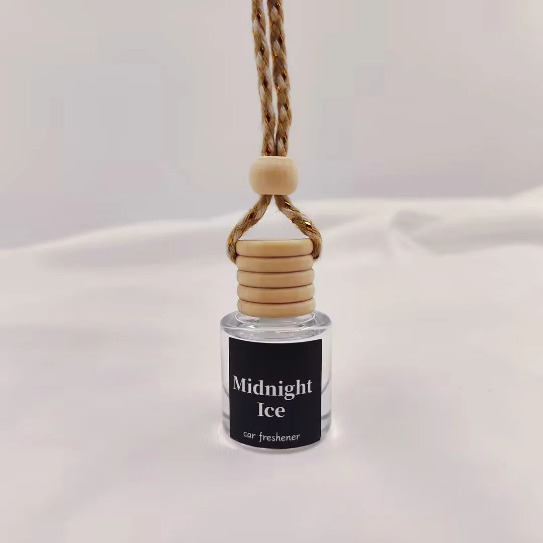 Universal Car Essential Oil Diffuser Air Freshener Hanging Perfume Bottle Auto Interior Rearview Mirror Ornament Hanging Pendant