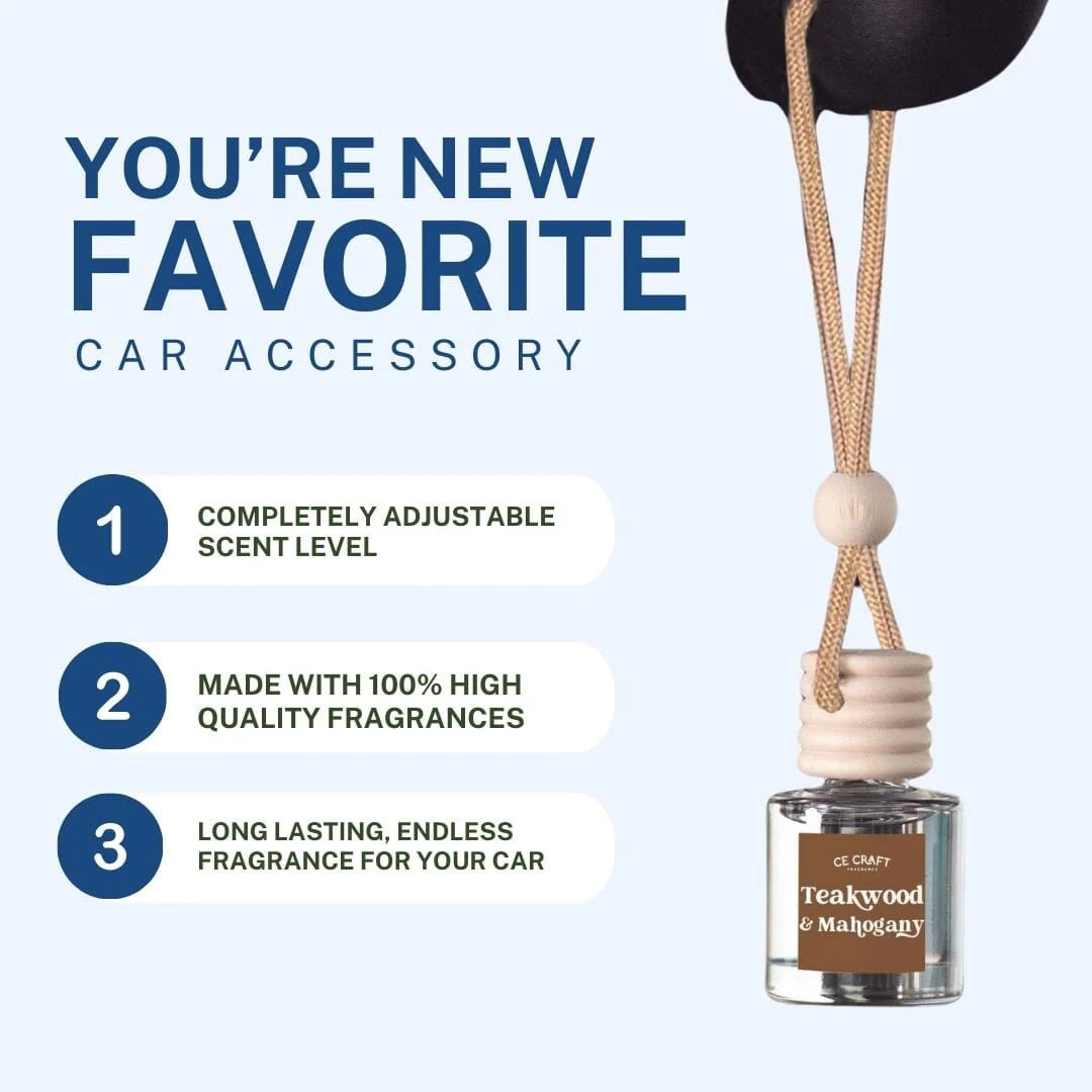 Masculine 4 Pack Scented Car Fresheners Bundle