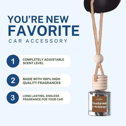 Masculine 4 Pack Scented Car Fresheners Bundle