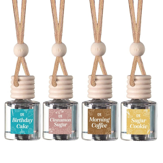 Bakery 4 Pack Scented Car Fresheners Bundle