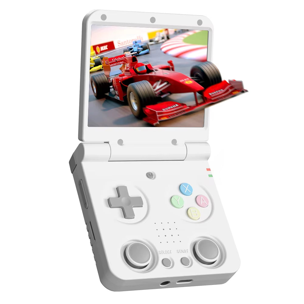 Flip V2 Handheld Game Console 3.5''IPS Screen Retro Compact Portable Game Machine for On-The-Go Entertainment Players Gift
