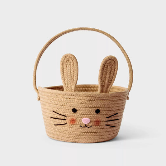 Circular Rope Decorative Easter Basket - Spritz