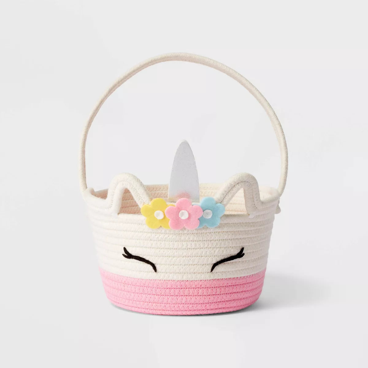 Circular Rope Decorative Easter Basket - Spritz