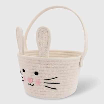 Circular Rope Decorative Easter Basket - Spritz