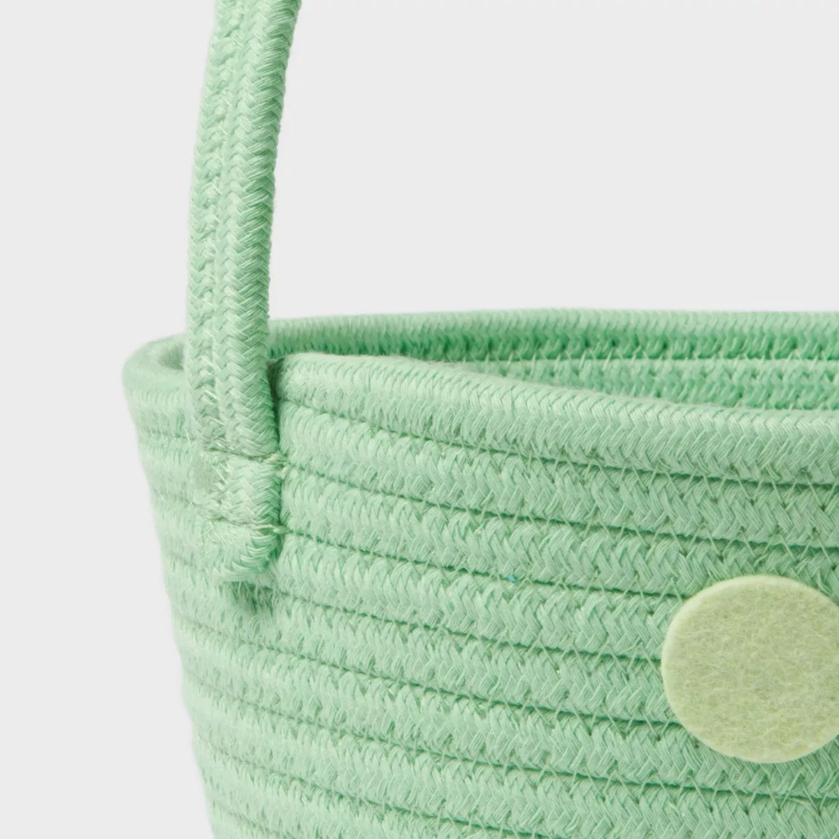 Circular Rope Decorative Easter Basket - Spritz