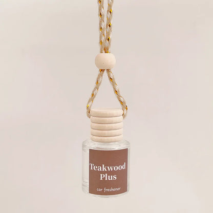 Universal Car Essential Oil Diffuser Air Freshener Hanging Perfume Bottle Auto Interior Rearview Mirror Ornament Hanging Pendant