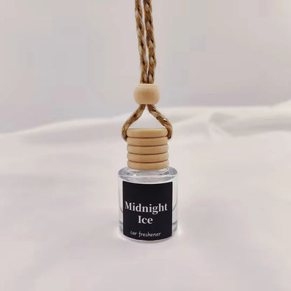 Universal Car Essential Oil Diffuser Air Freshener Hanging Perfume Bottle Auto Interior Rearview Mirror Ornament Hanging Pendant