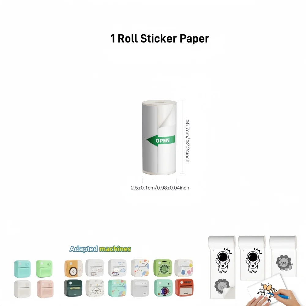 B3 Portable Mini Printers Wireless Bluetooth Inkless Sticker Maker Printer Tag Price Machine for Office School Kitchen