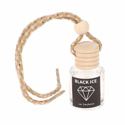 Universal Car Essential Oil Diffuser Air Freshener Hanging Perfume Bottle Auto Interior Rearview Mirror Ornament Hanging Pendant