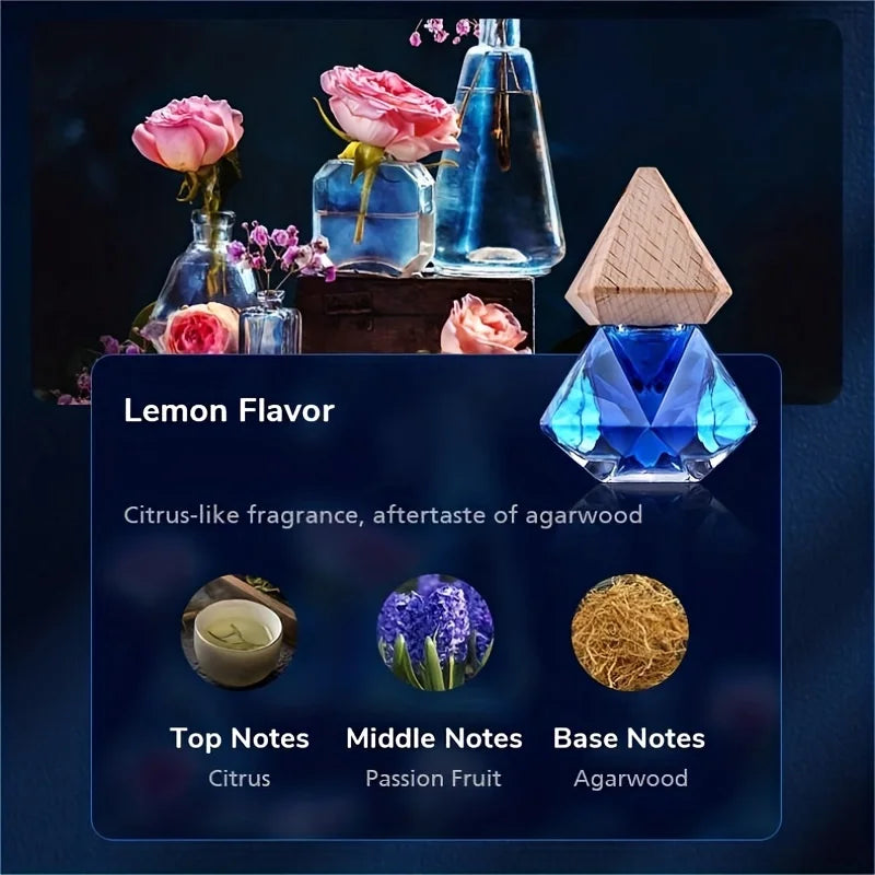 Car Perfume Pendant Include Essential Oil Air Fresheners Universal Car Supplies Auto Flavoring Car Fragrance Decorations